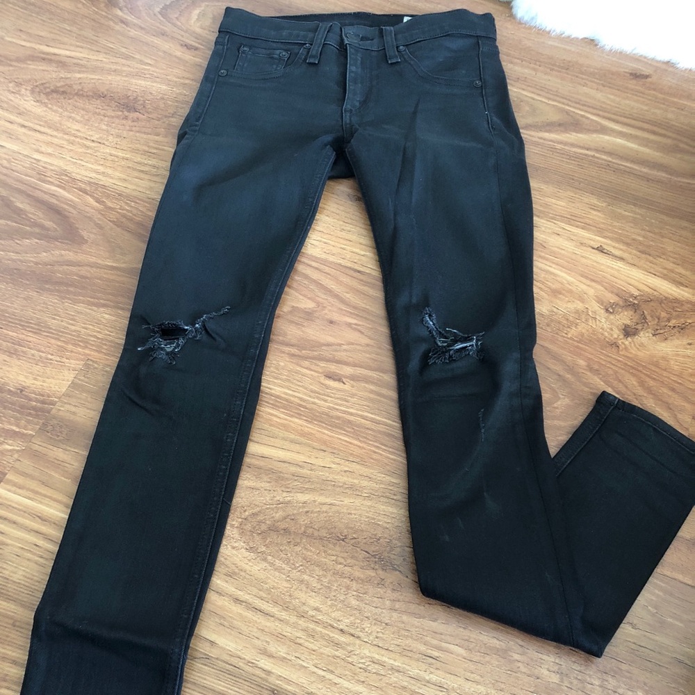 Rag & bone black Skinny jeans